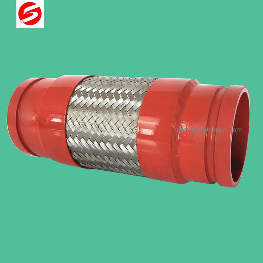 Welded stainless steel metal hose